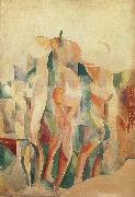 Delaunay, Robert The three Graces oil painting artist